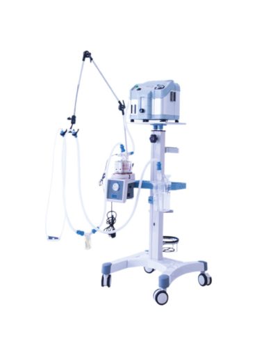 Neonatal intensive care CPAP machine with Air Turbine