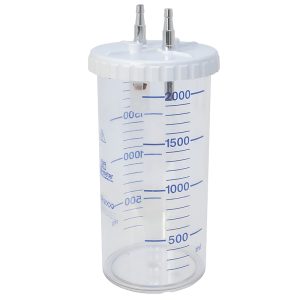 Wall Mount 2Liter Suction Jar